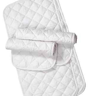 Weaver Leather Average Quilted Leg Wraps White