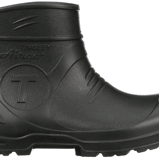 TINGLEY 13 Women/11 Men Tingley Airgo 21121 Ultra Lightweight EVA Low Cut Boot with Cleated Outsole Mens 11 / Womens 13 Black