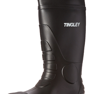 TINGLEY Black 10 Tingley Men's Kneed Boot