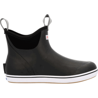 Xtratuf Black 5 XTRATUF Women's Durable Waterproof Breathable Slip-Resistant 6 Inch Ankle Deck Boots