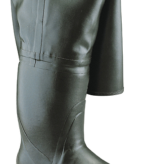 Honeywell Green Ranger Bullhead 32 Heavy-Duty Men's Full Rubber Insulated Hip Boots Forest (A2300)