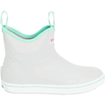 Xtratuf Grey 5 XTRATUF Women's Durable Waterproof Breathable Slip-Resistant 6 Inch Ankle Deck Boots Gray