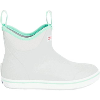 Xtratuf Grey 11 XTRATUF Women's Durable Waterproof Breathable Slip-Resistant 6 Inch Ankle Deck Boots Gray
