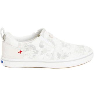 Xtratuf White 7.5 Narrow Women's Canvas Sharkbyte Deck Shoe Camo Size 7.5
