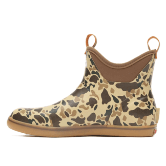 Xtratuf BisonIndian TanBasic Duck Camo 9 Men's 6 Inch Ankle Deck Boot Duck Camo/Tan Size