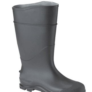 MUCK Black 5 Women/4 Men PQ Footwear Servus 18822 14 Soft Toe Seamless Injection Molded PVC Boots Size 10