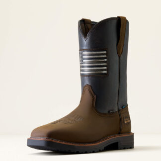 ARIAT #10080349 (8.5M) MNS ACTIVATOR PATRIOT H2O WST S