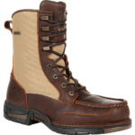 Georgia Boot Brown 9.5 GEORGIA BOOT Athens Waterproof Side-Zip Upland Boot Size (M)