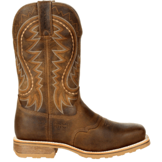 Durango Brown 11 Wide Maverick Pro. Steel Toe Waterproof Western Work Boot Size 11(W)