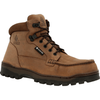 ROCKY Light Brown 14 Wide Rocky Outback GORE-TEX Waterproof Steel Toe Work Boot Size 14(W)