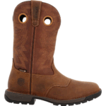 ROCKY Brown 11.5 Wide Legacy 32 Waterproof Western Boot Size 11.5(W)