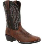 Durango Chili RedDark Hickory 8 Wide Westward. Dark Hickory and Chili Red Western Boot Size 8(W)