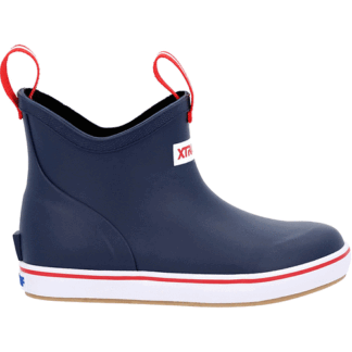 Xtratuf Navy 5 Big Kid Kids Ankle Deck Boot Big Kid Size 5