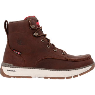 ROCKY Tobacco 9 Rebound Wedge Waterproof Composite Toe Work Boot Size (M)