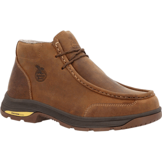 Georgia Boot Brown 10 Men's Athens SuperLyte Waterproof Wallabe Size (M)