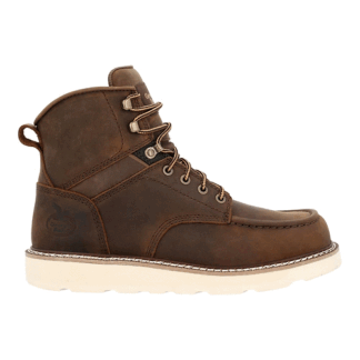 Georgia Boot Brown 8 Wide Core 37 6 Work Boot Size 8(W)