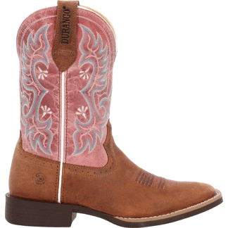 Durango Rusty Brown and Dusty Rose 6 Women's Shyloh Western Boot Rusty Brown And Dusty Rose Size (M)
