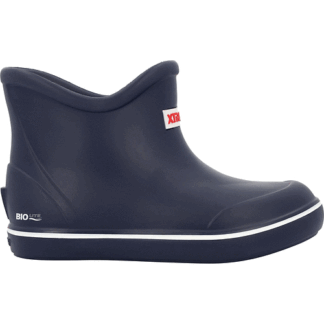 Xtratuf Navy 2 Big Kid TUFS Big Kids Ankle Deck Boot Size 2(M)