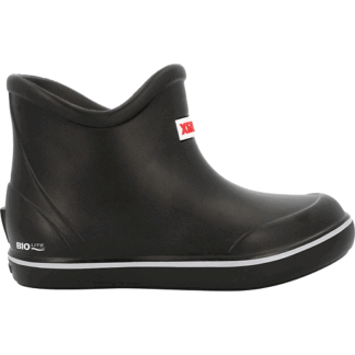 Xtratuf Black 1 Big Kid TUFS Big Kids Ankle Deck Boot Size 1(M)