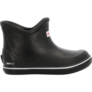 Xtratuf Black 7 Little Kid TUFS Little Kids Ankle Deck Boot Size 7(M)