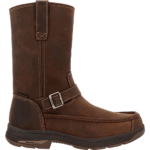 Georgia Boot Brown 11.5 Athens SuperLyte Waterproof Wellington Pull-On Boot Size (M)