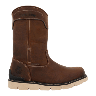 Georgia Boot Brown 13 Wide Carbon Flex Wedge 11 Pull On Waterproof Carbon Toe Work Boot Size 13(W)