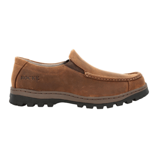 ROCKY Brown 8 Wide Outback LTE Moc Toe Loafer Outdoor Shoe Size 8(W)