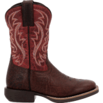 Durango Mahogany and Dynamite Red 1 Big Kid Shyloh Little Kids' Western Boot Mahogany And Dynamite Red Size 1(M)