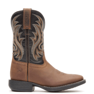 Durango Brawny Brown and Black Onyx 5 Big Kid Shyloh Big Kids' Western Boot Brawny Brown And Black Onyx Size 5(M)