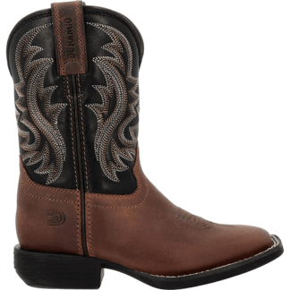 Durango Brawny Brown and Black Onyx 2 Big Kid Shyloh Little Kids' Western Boot Brawny Brown And Black Onyx Size 2(M)
