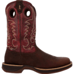 Durango Coffee and Sangria Red 13 Rebel. Ultra-Lite Western Boot Coffee And Sangria Red Size (M)