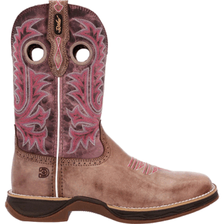 Durango Burnished Chestnut and Rose 9.5 Lady Rebel. Ultra-Lite Western Boot Burnished Chestnut And Rose Size (M)