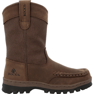 ROCKY Brown 10 Little Kid Outback LTE Kids Pull-On Outdoor Boot Size 10(M)