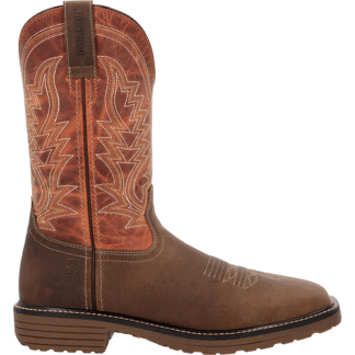 Durango Tan Saddle and Rusty Blaze 9 Wide Workhorse. Work Boot Tan Saddle And Rusty Blaze Size 9(W)
