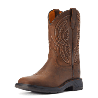 ARIAT 1.5 Big Kid Ariat BMVY9 WorkHog XT Coil Western Boot Dirt Roads 1.5