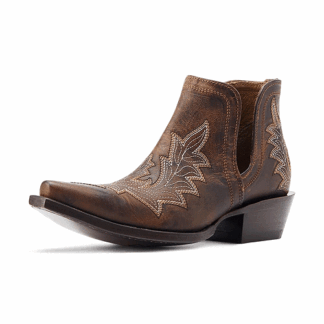 ARIAT Rhino Tan 7.5 BMVY9 Womens Dixon Low Heel Western Boot