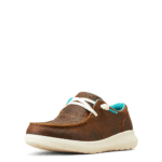 ARIAT Brown Blanket Emboss 8 Womens Hilo Shoe