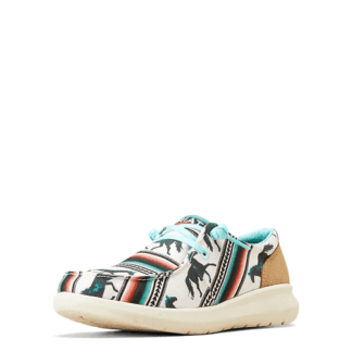 ARIAT Wildhorse Serape Print 6.5 Womens Hilo Shoe