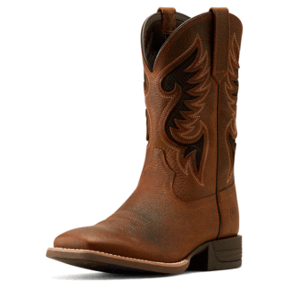 ARIAT Brown Oiled Rowdy 13 Men's Cowpuncher VentTEK Cowboy Boot