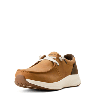 ARIAT Sunset Wheat/Dark Coffee 9.5 Ariat Men's Buckeye Waterproof Shoe