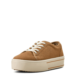 ARIAT Dark Tan 7.5 Women's Skylar Shoe Suede