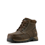 ARIAT Dark Brown 8.5 Men's Edge Chukka 6 Waterproof Composite Toe Work Boot