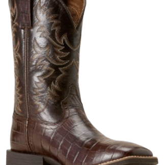 ARIAT Bitter Chocolate 9.5 X-Wide Men's Sport Latigo Wide Square Toe Cowboy Boot