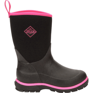 MUCK Pink 6 Big Kid Kids' Element Boot Size 6(M)