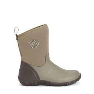 MUCK Walnut W/Plaid 7 Boots Women's Muckster II Pull on Waterproof Mid Boot Walnut