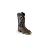 Double Barrel BlackBrown 11 Little Kid M&F Western Boy's Trace (Toddler/Little Kid) Brown/Black US M