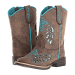 M&F Western BlackTurquoiseTan 6.5 Toddler Gracie Tan/Black/Turquoise