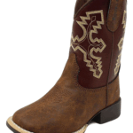 M&F Western Products Tan Maroon 8 Infant Blake (Toddler) Tan 8 Toddler M