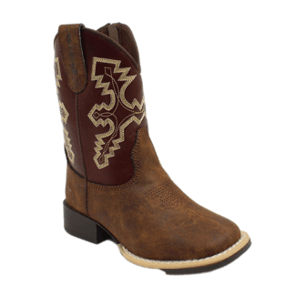 M&F Western Products TWISTER Blake Childrens Boots Tan Size 13