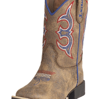 Twister Brown 7 Infant Western Boots Boys Bennett Size Zipper 4413802